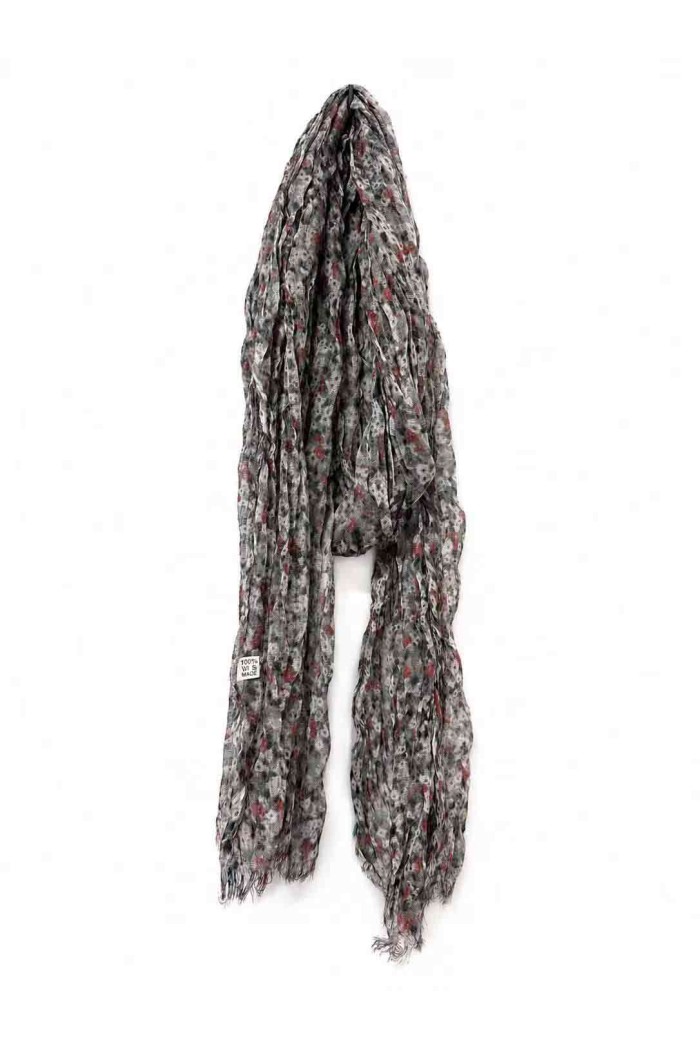 BUFANDAS ARRUGADO ESTAMPADO FLORAL TM-WJ1X08324