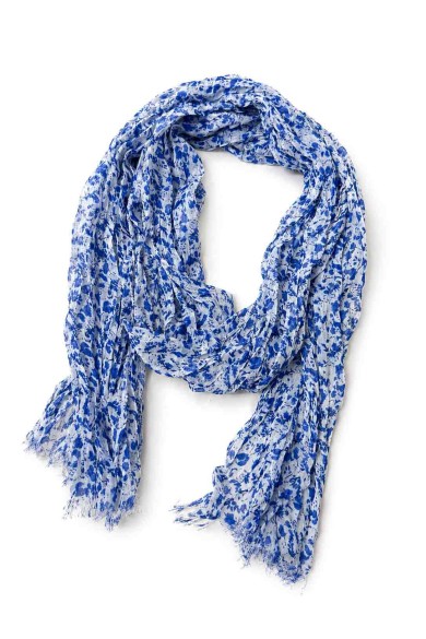 BUFANDAS ARRUGADO ESTAMPADO FLORAL TM-WJ1X08324