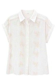 BLUSA BORDADA MANGA CORTA ESTILO BOHO TY-K88122