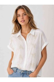 BLUSA BORDADA MANGA CORTA ESTILO BOHO TY-K88122
