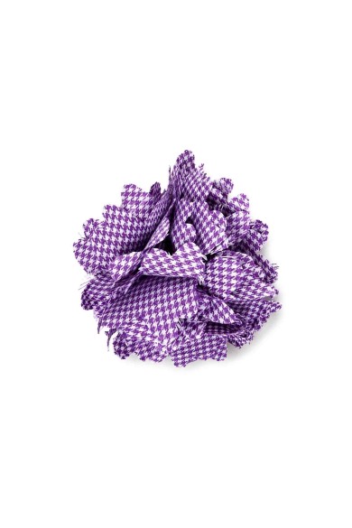 BROCHE FLOR TEXTIL ESTILO VINTAGE CON CLIP Y ALFILER TM-XH1306