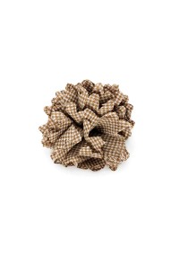 BROCHE FLOR TEXTIL ESTILO VINTAGE CON CLIP Y ALFILER TM-XH1306