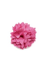 BROCHE FLOR TEXTIL ESTILO VINTAGE CON CLIP Y ALFILER TM-XH1306