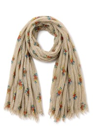 FULARES FLORALES LIGEROS CON FLECOS TM-WJ1X08472