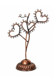 EXPOSITOR METÁLICO CORAZONES PARA JOYAS TM-SSJ1124 22x30cm