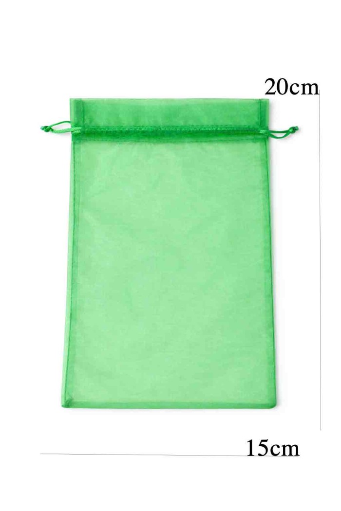 BOLSAS DE ORGANZA VARIOS COLORES 15X20CM TM-DZ1520