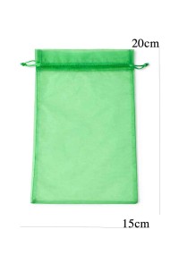 BOLSAS DE ORGANZA VARIOS COLORES 15X20CM TM-DZ1520
