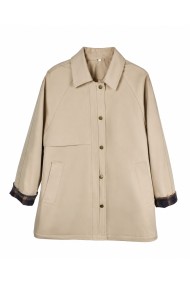 CHAQUETA LIGERA DE ENTRETIEMPO CON DETALLE DE CUADROS TY-Z68852 VARIOS COLORES