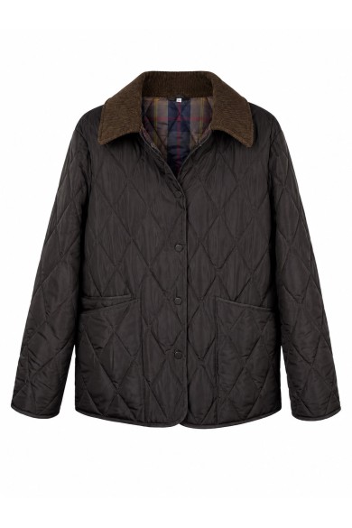 CHAQUETA ACOLCHADA CON CUELLO DE PANA VARIOS COLORES TY-Z68831