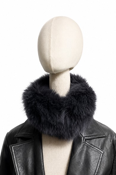 Cuello & Puño DE PELO TEJIDO PC-LZH5565-1011