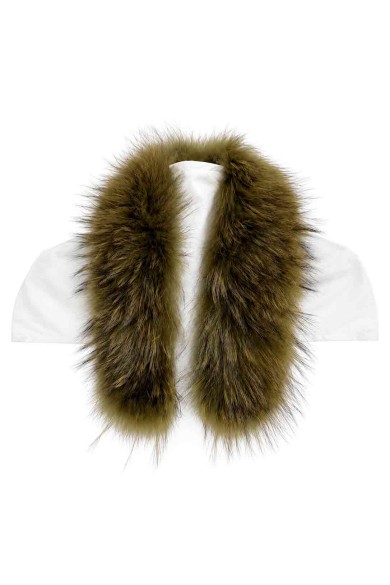 CUELLO CON PINZA PELO DE MARMOTA PC-LLL5533