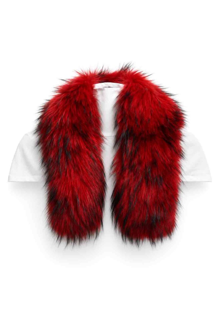 CUELLO CON PINZA PELO DE MARMOTA PC-LLL5533