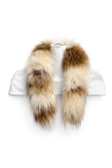 CUELLO CON PINZA PELO DE MARMOTA PC-LLL5533