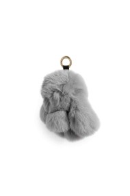 LLAVERO DE CONEJO DE PELO DE CONEJO PARA BOLSO Y LLAVES HAC-YSK1331