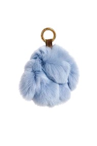 LLAVERO DE CONEJO DE PELO DE CONEJO PARA BOLSO Y LLAVES HAC-YSK1331