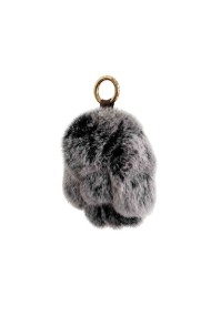 LLAVERO DE CONEJO DE PELO DE CONEJO PARA BOLSO Y LLAVES HAC-YSK1331