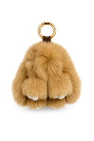 LLAVERO DE CONEJO DE PELO DE CONEJO PARA BOLSO Y LLAVES HAC-YSK1331