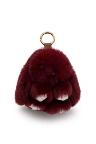 LLAVERO DE CONEJO DE PELO DE CONEJO PARA BOLSO Y LLAVES HAC-YSK1331