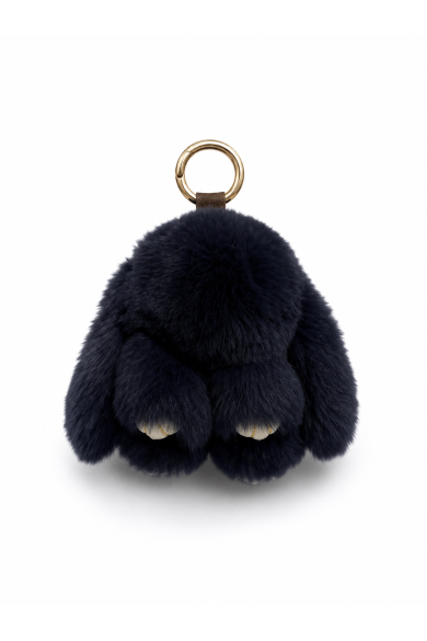 LLAVERO DE CONEJO DE PELO DE CONEJO PARA BOLSO Y LLAVES HAC-YSK1331