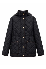 Chaqueta Acolchada Mujer Con Capucha Y Bolsillos TY-M9562