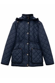 Chaqueta Acolchada Mujer Con Capucha Y Bolsillos TY-M9562