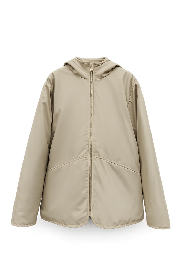 Chaqueta Mujer Acolchada Con Capucha Y Cremallera TY-M9512