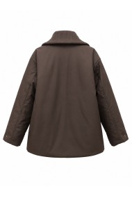 Chaqueta Acolchada Mujer Con Cuello Canalé Y Bolsillos TY-M9516