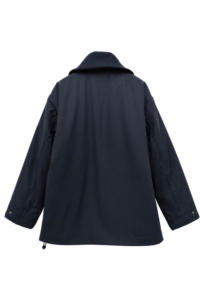Chaqueta Acolchada Mujer Con Cuello Canalé Y Bolsillos TY-M9516