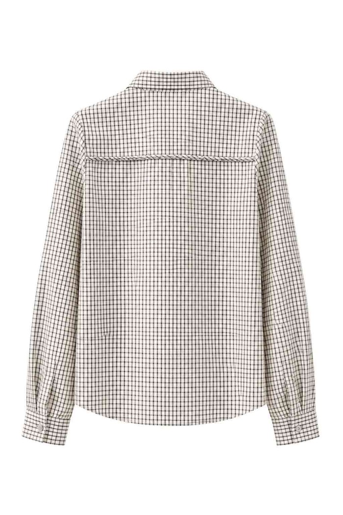 Blusa Con Lazada Y Manga Larga FBZMR22488