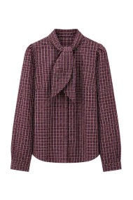 Blusa Con Lazada Y Manga Larga FBZMR22490