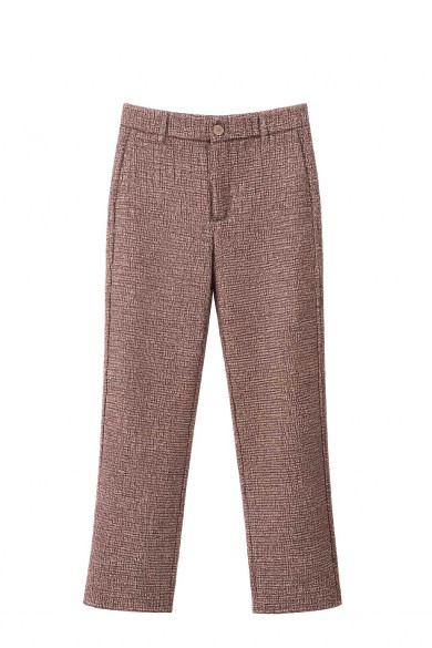 Pantalón De Cuadros Recto FBZMR22532
