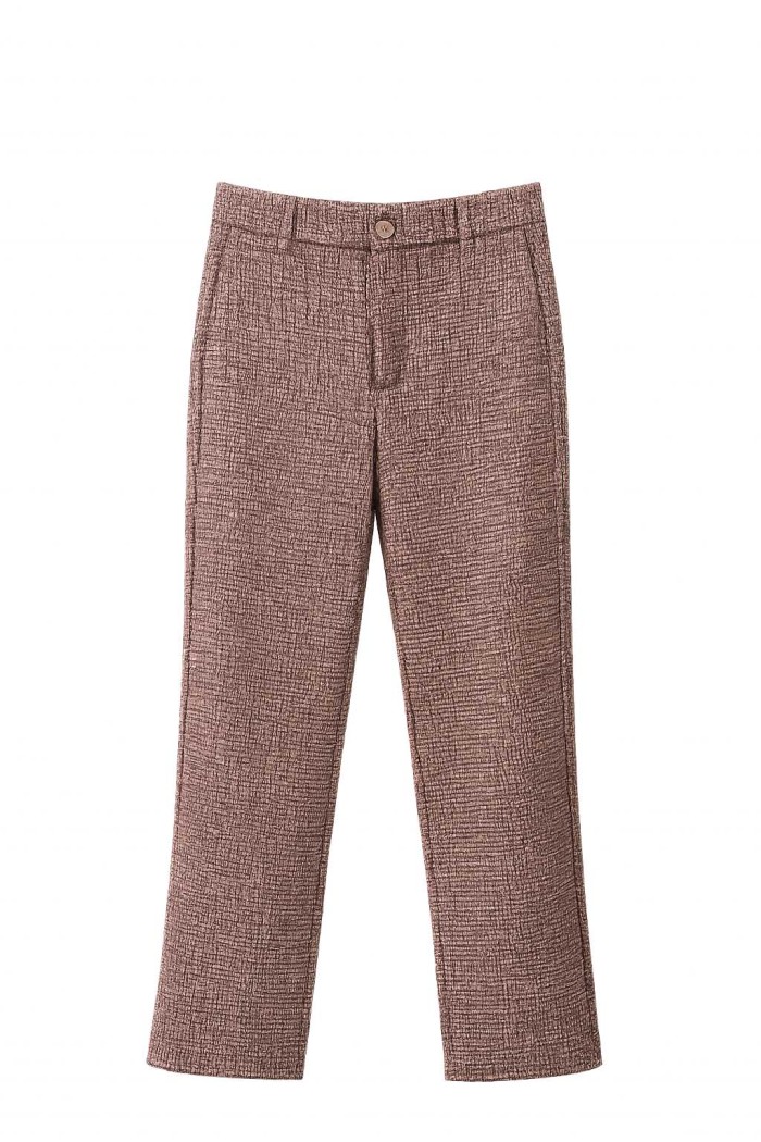Pantalón De Cuadros Recto FBZMR22532
