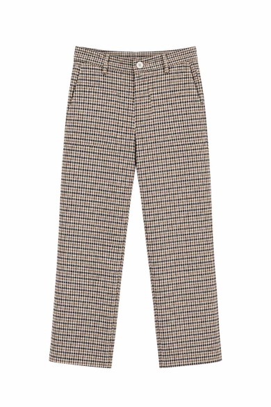 Pantalón De Cuadros Recto FBZMR22533