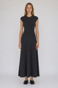 Vestido De Punto Sin Mangas Con Cuello Redondo FBZMQ6812