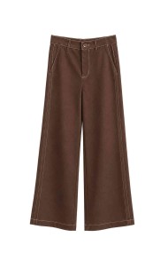 CONJUNTO CHALECO DOBLE BOTONADURA CON CINTURÓN Y PANTALÓN PALAZZO FBZMA1735AB