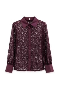 CONJUNTO CAMISA DE ENCAJE Y FALDA FBZMA1759AB