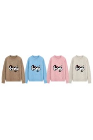 JERSEY DE PUNTO CON DIBUJO DE PERRO TB-SF8587