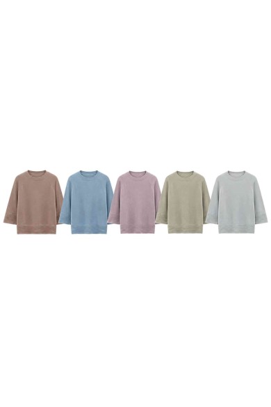 JERSEY DE PUNTO OVERSIZE VARIOS COLORES TB-SF5895