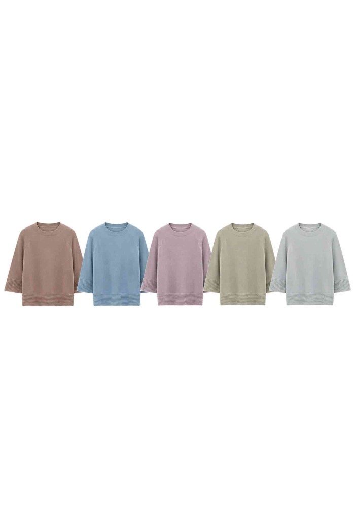 JERSEY DE PUNTO OVERSIZE VARIOS COLORES TB-SF5895