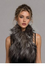 BUFANDA DE PELO TEJIDO PC-LZY5824-218-10010