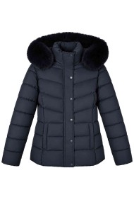 CHAQUETA ACOLCHADA CON CAPUCHA Y PELO SINTÉTICO 5COLORES TY-Z68868