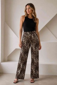 PANTALÓN RECTO DE LEOPARDO TBPS19115