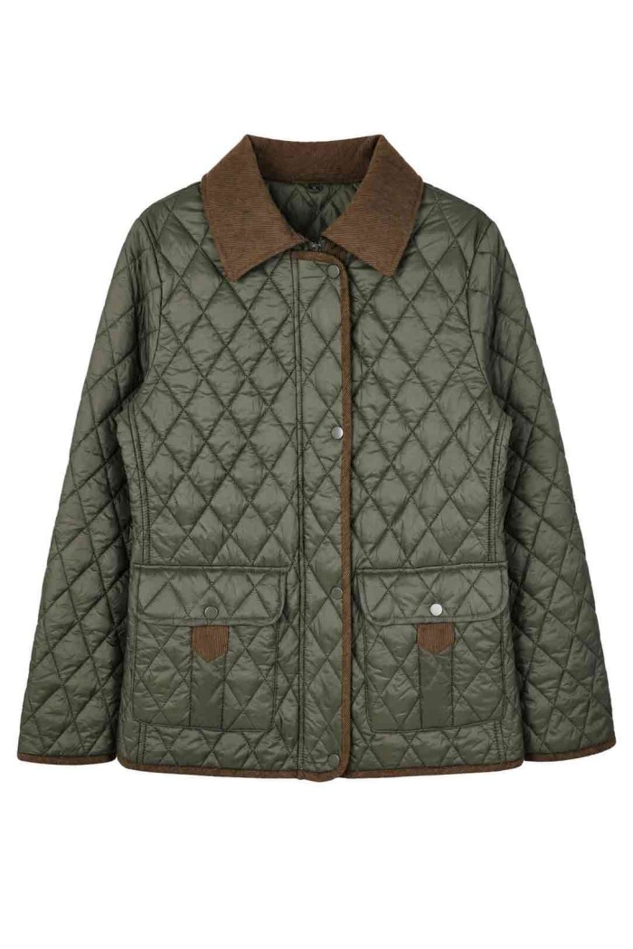 CHAQUETA ACOLCHADA CORTA CON CUELLO DE PANA TY-Z68805