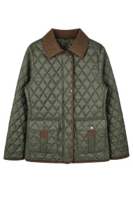 CHAQUETA ACOLCHADA CORTA CON CUELLO DE PANA TY-Z68805