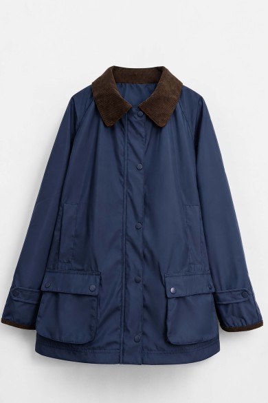 CHAQUETA ACOLCHADA CON CUELLO DE PANA PARA MUJER TY-M9157