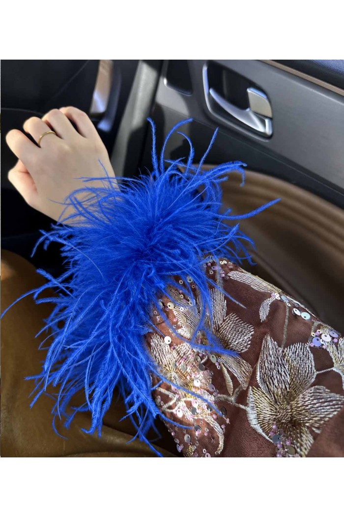 PUÑOS DE PLUMAS PARA MUJER VARIOS COLORES PC-YLM5833