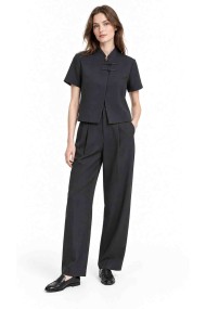CONJUNTO DE CHAQUETA CORTA Y PANTALÓN FBZMA1766A