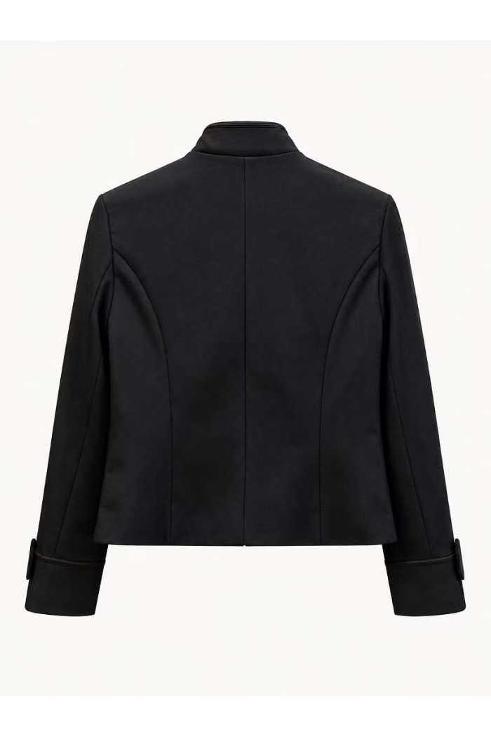 CHAQUETA CORTA ESTILO NAPOLEÓN CON BOTONES DECORATIVOS FBZMA1725