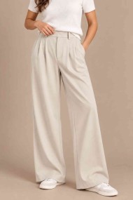PANTALON PALAZZO DE TIRO ALTO CON PINZAS VARIOS COLORES FBZMR22569