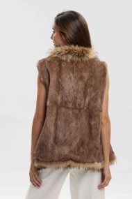 CHALECO DE PELO DE CONEJO PC-LLL5965